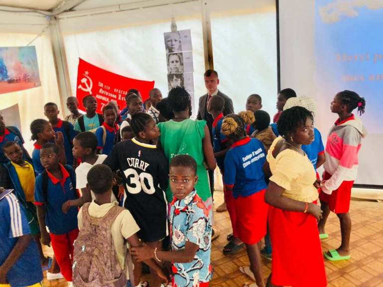 La conférence "Les enfants de la guerre" à la Maison russe de Bangui