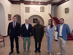 L'Ambassadeur de Russie en RCA a reçu le Directeur de cabinet du Premier ministre de la RCA