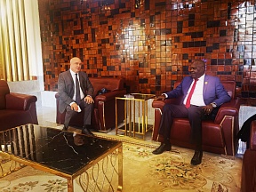 La délégation centrafricaine conduite par le Président du parlement se rend à Sotchi La délégation centrafricaine conduite par le Président du parlement se rend à Sotchi