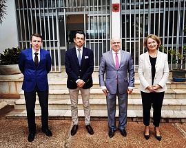 L’Ambassadeur de Russie  a reçu en audience l’assitante du Sécrétaire général de l’ONU chargée des droits de l'Homme 