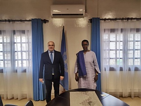 L’Ambassadeur de Russie en RCA s'est échangé avec la cheffe de la MINUSCA L’Ambassadeur de Russie en RCA s'est échangé avec la cheffe de la MINUSCA