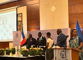 Une cérémonie commémorative marquant le 30e anniversaire du génocide au Rwanda