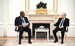 Переговоры с Президентом ЦАР Фостеном Арканжем Туадерой