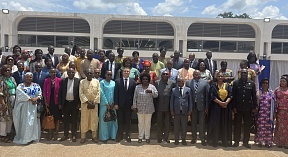 Le Chargé d'Affaires de Russie en RCA M. G. Dominyak a assisté à la conférence de presse de la Première Dame de la République Centrafricaine Brigitte Touadera consacrée à la participation de la délégation centrafricaine au IV Forum eurasien feminin