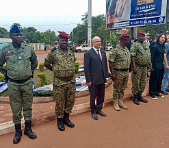 Le Jour de la Grande Victoire est fêté à Bangui