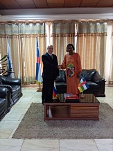L'Ambassadeur de Russie a été reçu en audience par le Ministre des Affaires étrangères de la République Centrafricaine