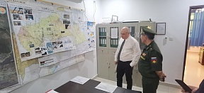 О визите Роспосла в Представительство Минобороны России в ЦАР