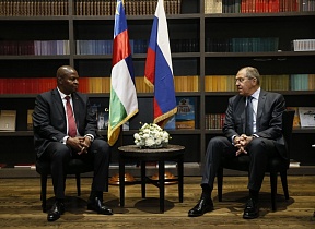 Sur l'entretien du Ministre russe des Affaires étrangères Sergueï Lavrov avec le Président de la République centrafricaine Faustin Archange Touadéra