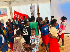 La conférence "Les enfants de la guerre" à la Maison russe de Bangui