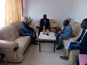 Le Ministre d'État chargé de l'éducation nationale a reçu en audience l'Ambassadeur russe