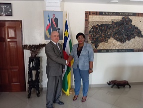 L'Ambassadeur de Russie a eu un échange avec la Ministre des arts, de la culture et du tourisme de la RCA