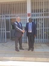 Le 17 mai, l’Ambassadeur de la Fédération de Russie S.E.M. A.BIKANTOV s’est entretenu avec le chef de la mission diplomatique de la RDC à Bangui S.E.M. E. KAMBALE BAHEKWA.