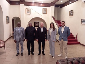 L'Ambassadeur de Russie en RCA a tenu une réunion avec le Président de la délégation spéciale de la ville de Bangui