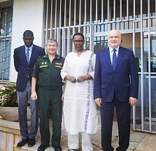 L’Ambassadeur de Russie en RCA a reçu en audience la Représentante spéciale du Secrétaire général de l’ONU en RCA